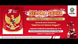 KREASI 10 BUDAYA SANTRI [LOMBA ANTAR KAMAR] PONPES DARUL HIKMAH MENGANTI
