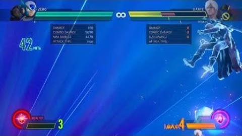 MARVEL VS. CAPCOM: Infinite Basic Zero Combo