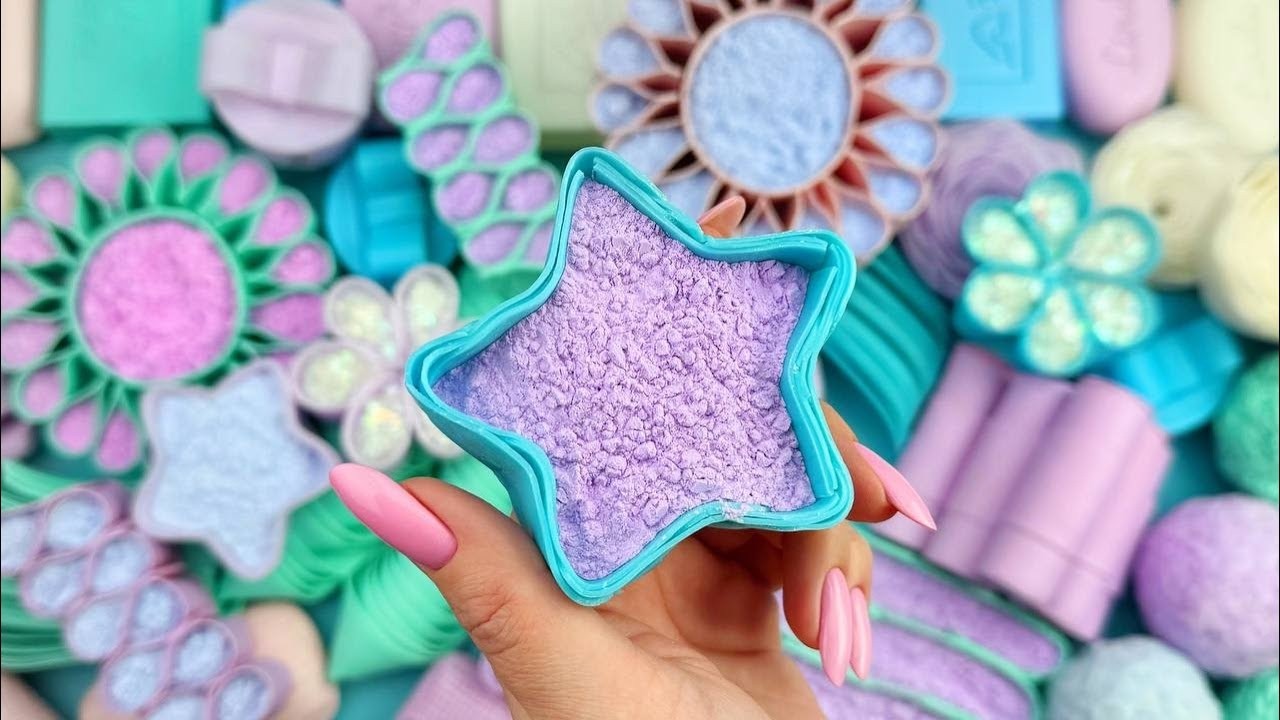 Soap cubes. Asmr soap cutting. 💛 Cutting soap cubes 💛 Corte de jabón 💛