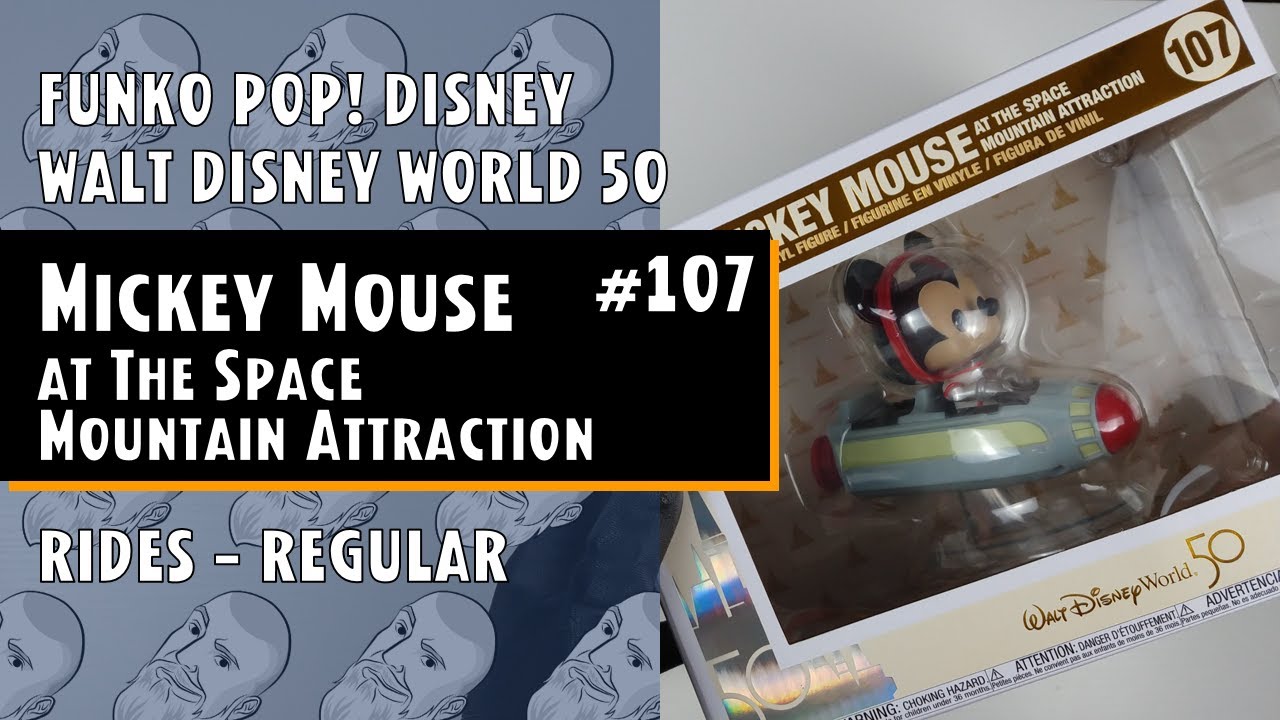 Funko POP Disney n°28 Space Mountain and Mickey Mouse ( Exclusive)