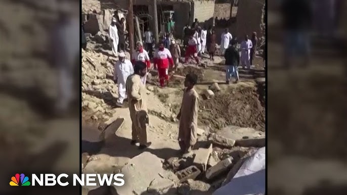 Video Appears To Show Aftermath Of Pakistan Strikes Inside Iran