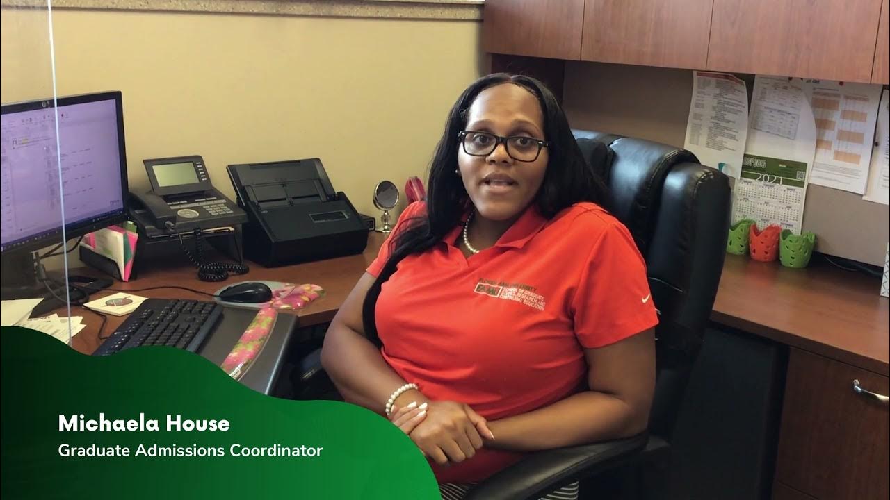 Q&A FAMU Graduate Admissions YouTube