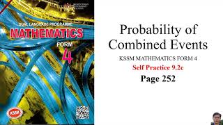 Self Practice 9.2c - Math Form 4 Chapter 9