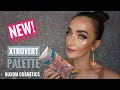 NEW!! XTROVERT PALETTE BY BUXOM COSMETICS  SOFT MAKEUP LOOK