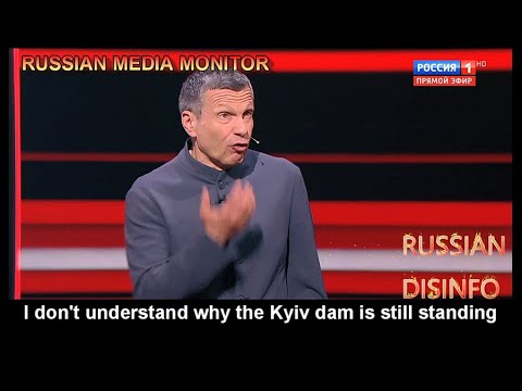 Vladimir Solovyov urges Russia to destroy the Kyiv dam