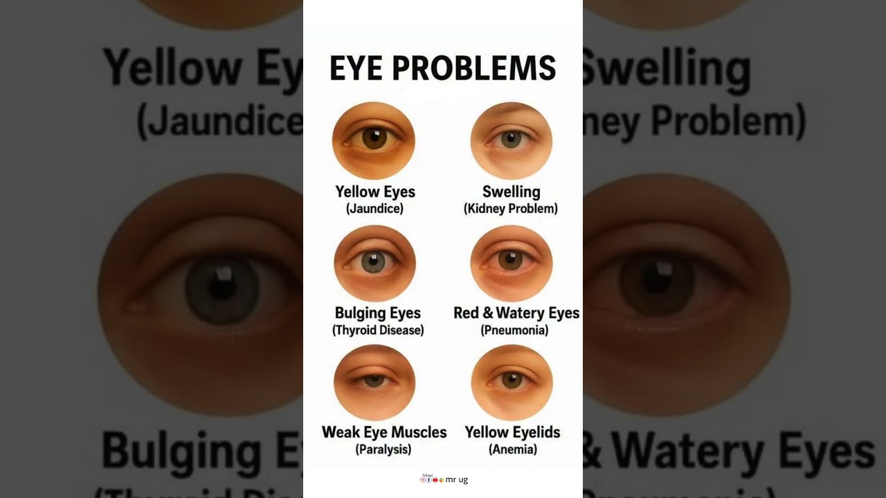 കണ്ണ് ആരോഗ്യ പ്രശ്നങ്ങൾ തിരിച്ചറിയാം 👁️ | 