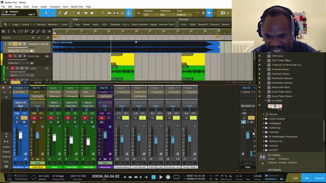 Presonus Studio One 4 Mixing Vocal Trick To A Master Instrumental By ...