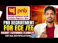 PNB Recruitment 2026 for ECE/EE Engineers | Detailed Notification | Vacancy | Eligibility | Category