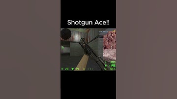 💥 CS 1.6 | Shotgun ACE on Nuke 🔥 | #shorts #counterstrike #ace #cs16 #youtubeshorts