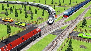 City Train Driving Simulator 2021 - Train Games - Level 68 to Level 72 screenshot 2
