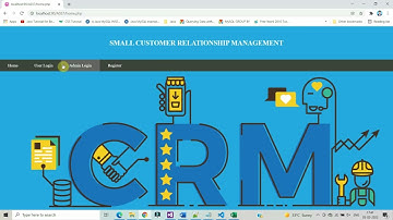 Small Customer Relationship Management-CRM Project | PHP | MY SQL | CSS3 | Bootstrap