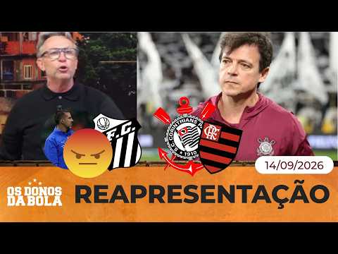 Flamengo 2x1 Corinthians; Timão no Brasileirão; e Neto detona Santos e João Martins | Reapresentação
