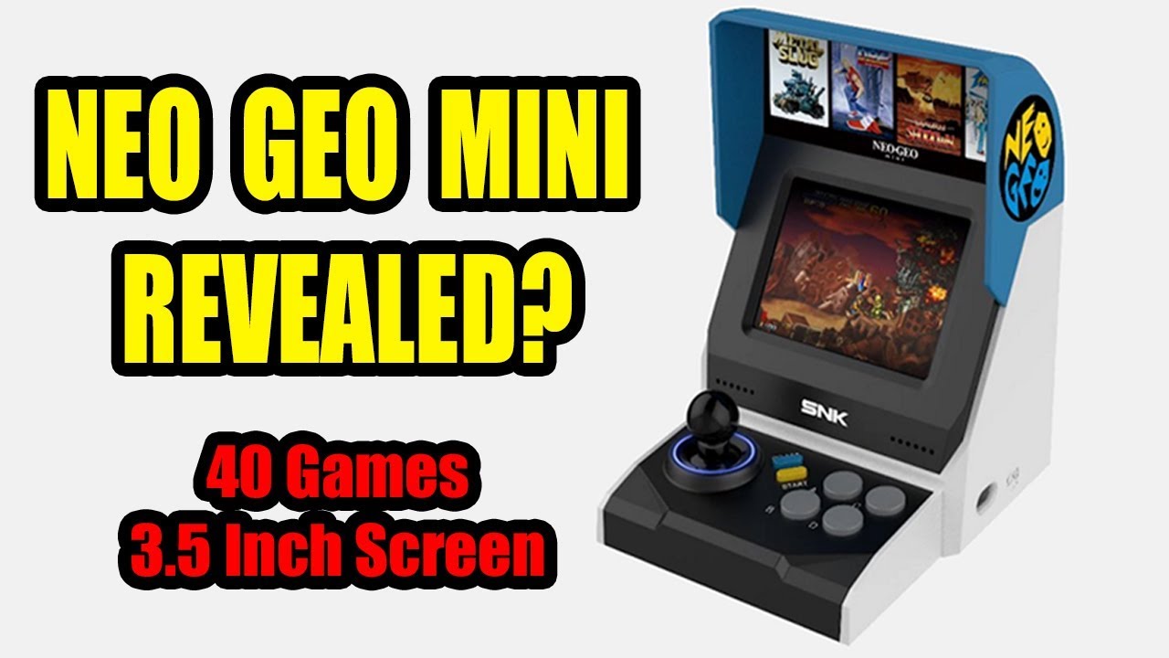 NEO GEO MINI REVEALED? Leaked Pics and Specs - YouTube