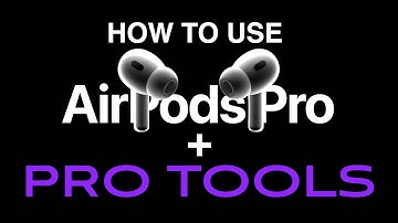 Airpods with Pro Tools my secret tip.