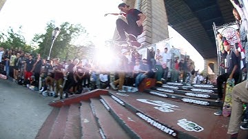 INSANE SWITCH FRONTSIDE FLIP LES DOUBLE SET MIKE PIWOWAR