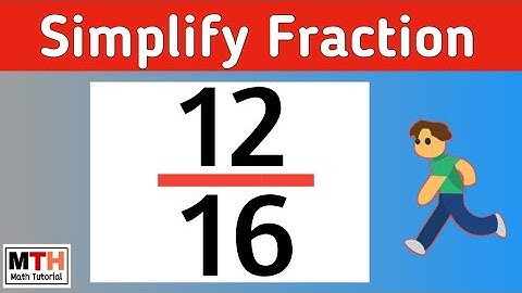 12/16 simplified | How to simplify the fraction 12/16