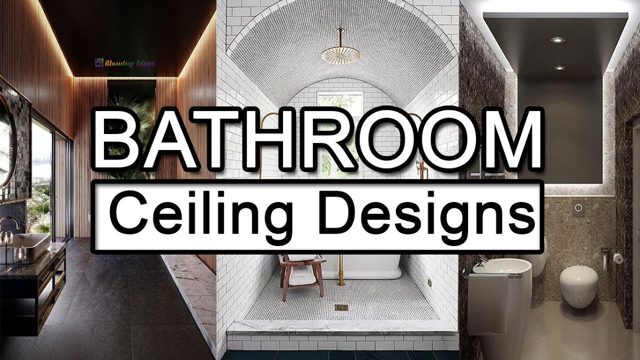 Bathroom False Ceiling Design Ideas