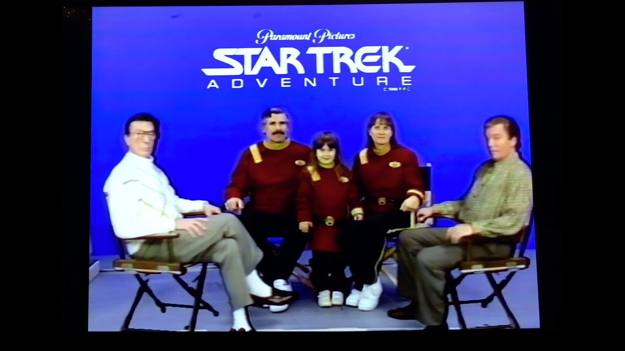 Star Trek Adventure - Universal Studios, 1991 - Youtube