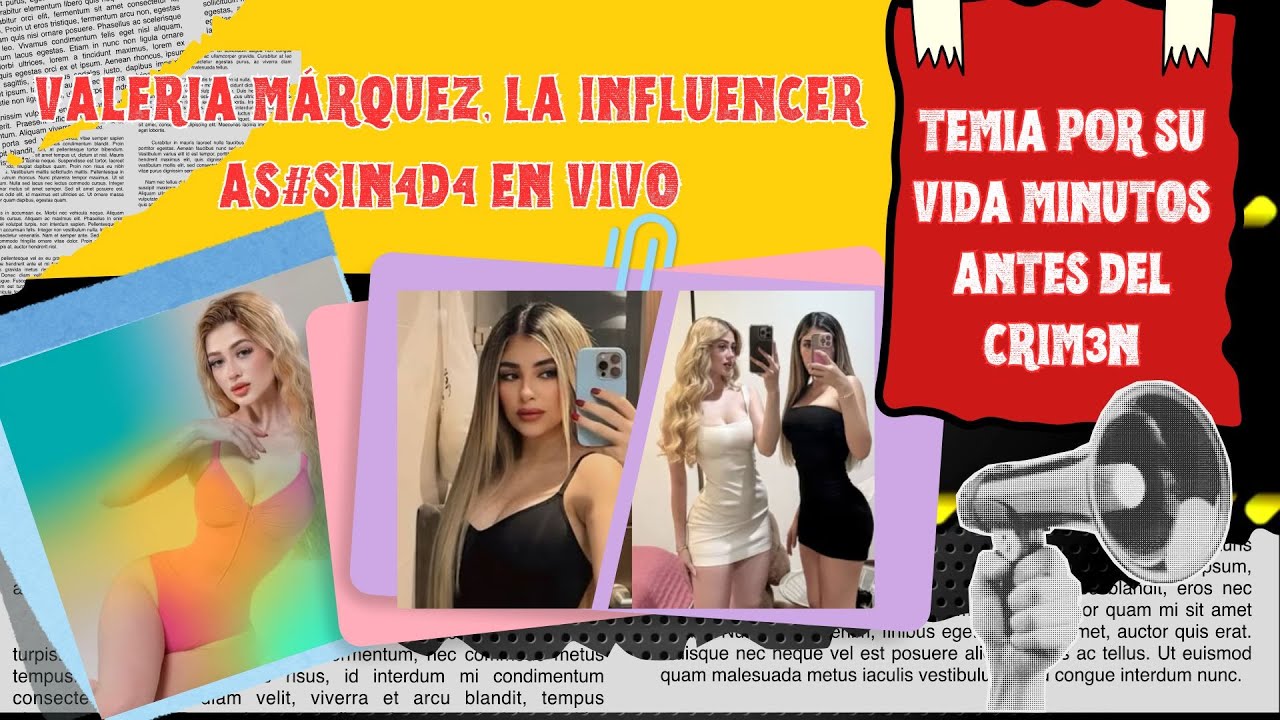 Valeria Márquez La trágica historia de la influencer mexicana. - YouTube