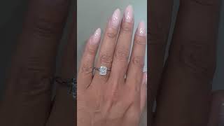 CU G VS1 2.78CT 9.21×7.30×4.86mm - RATIO 1.26 - on demonstration clasp ring