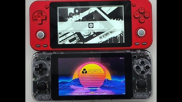 Odroid Go Ultra First Look Early Testing Sample Unboxing (early beta game testing)