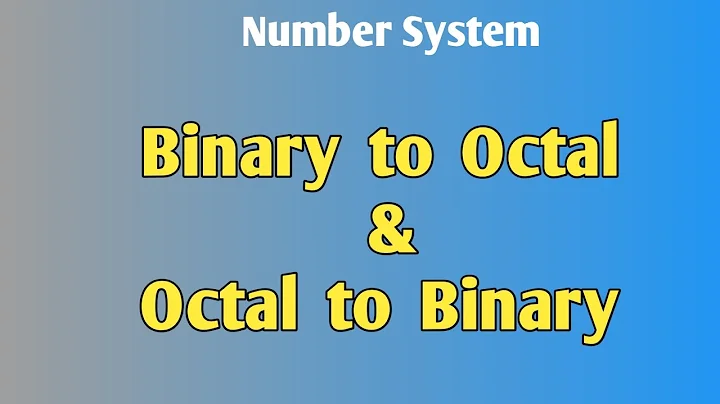 Lec-5: Binary to Octal and Octal to Binary Conversion | Number Systems(malayalam)