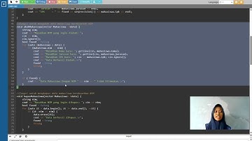 PROGRAM C++ || MANAJEMEN DATA MAHASISWA