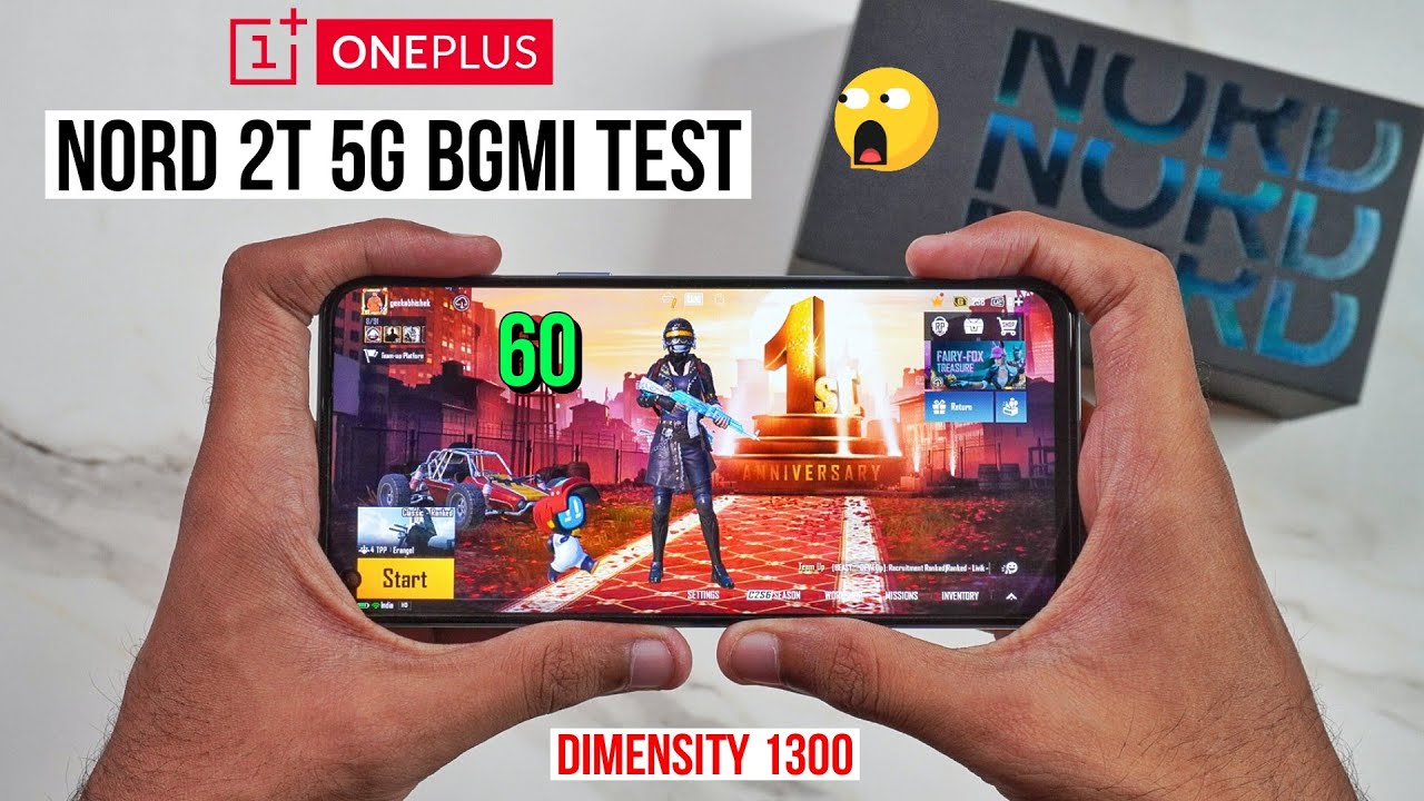 OnePlus Nord 2T 5G Pubg Test, Heating and Battery Test | Disappointed 😞