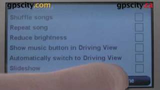 Introduction to the Tomtom go720 media player @ GPSCity screenshot 2