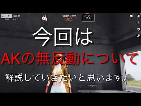 1分でわかる!!AKの無反動講座