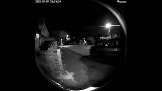 Toucan Wireless Video Doorbell night sample
