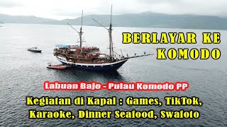 Sailing to Komodo | Traveling by Phinisi Ship from Labuan Bajo to Komodo Island