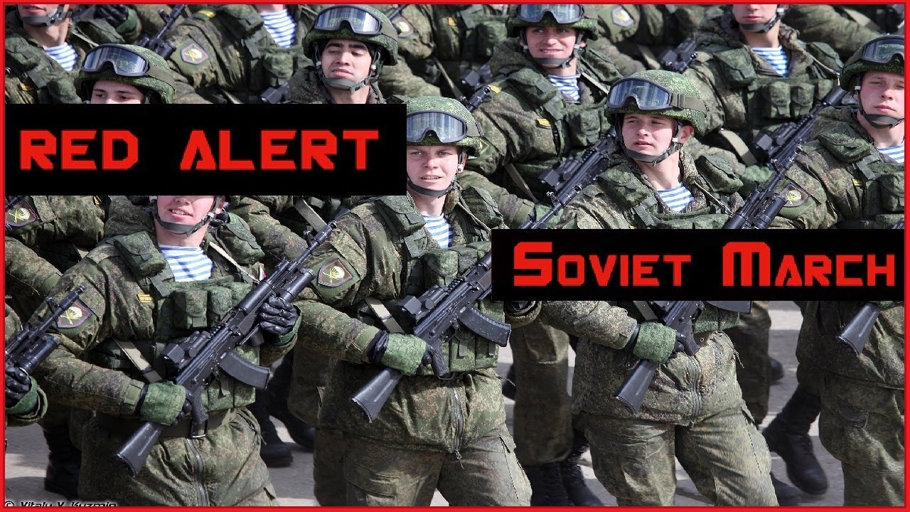 Russia Victory day parade - Парад Победы в Москве 2020 (Red Alert Soviet march)