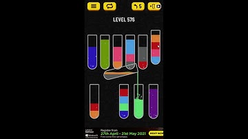 Water Sort Puzzle Level 576