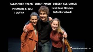Alexander Rybak Interview About Entertainer On Nrk Radio 08.06.2016