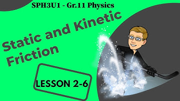 Grade 11 University Physics - Static and Kinetic Friction