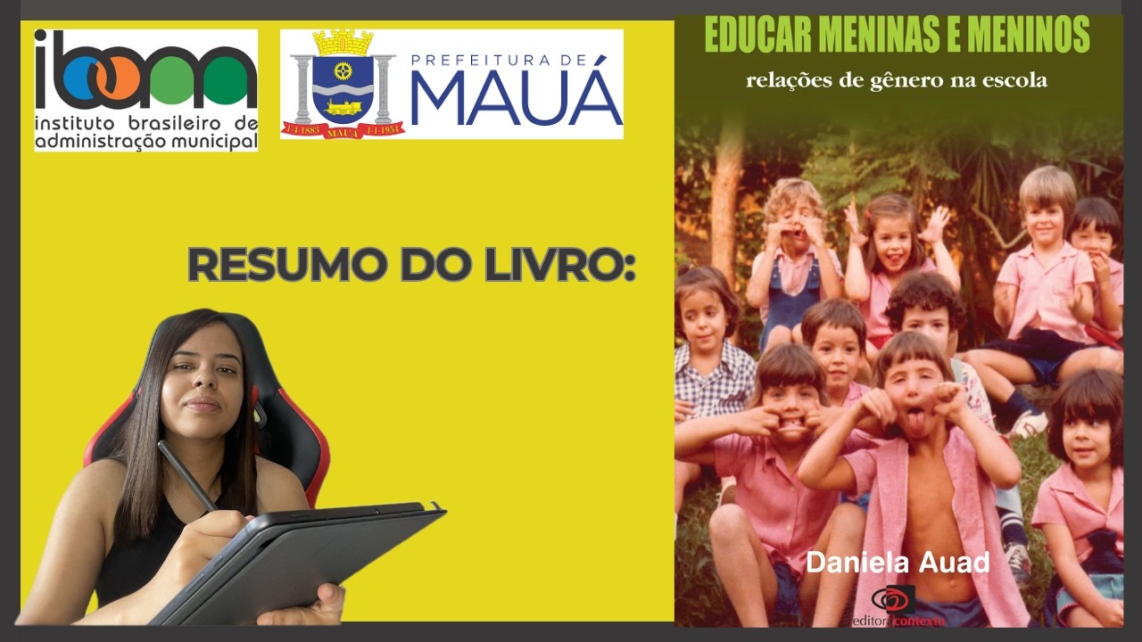 Concurso Mauá 2026: Daniela Auad, Educar meninas e meninos: relações de gênero na escola