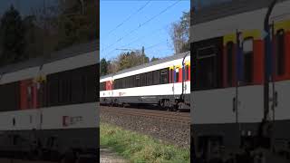 Re460 ''Léman 2030'' + InterCity Train in Lenzburg 🇨🇭