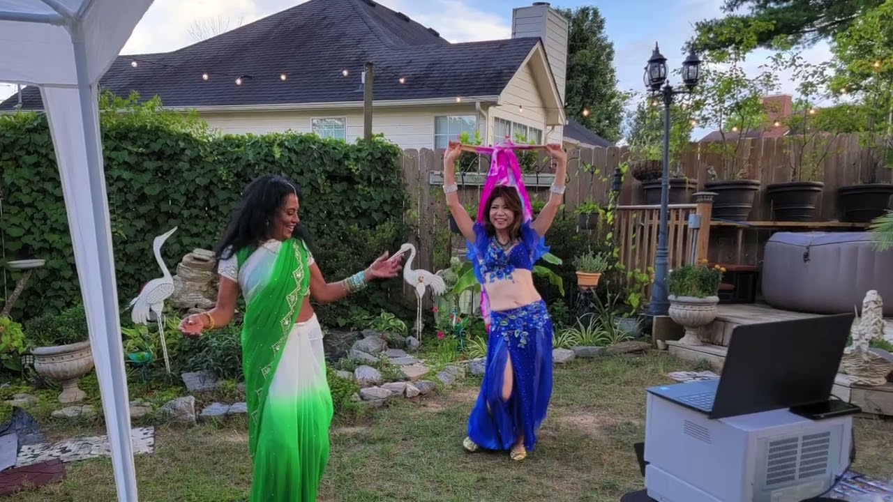 Amal Belly Dance Performance at Birthday Party In Nashville, TN.