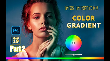 How to use Gradient Tool in Photoshop Cs6 - Photoshop class 19 part 2