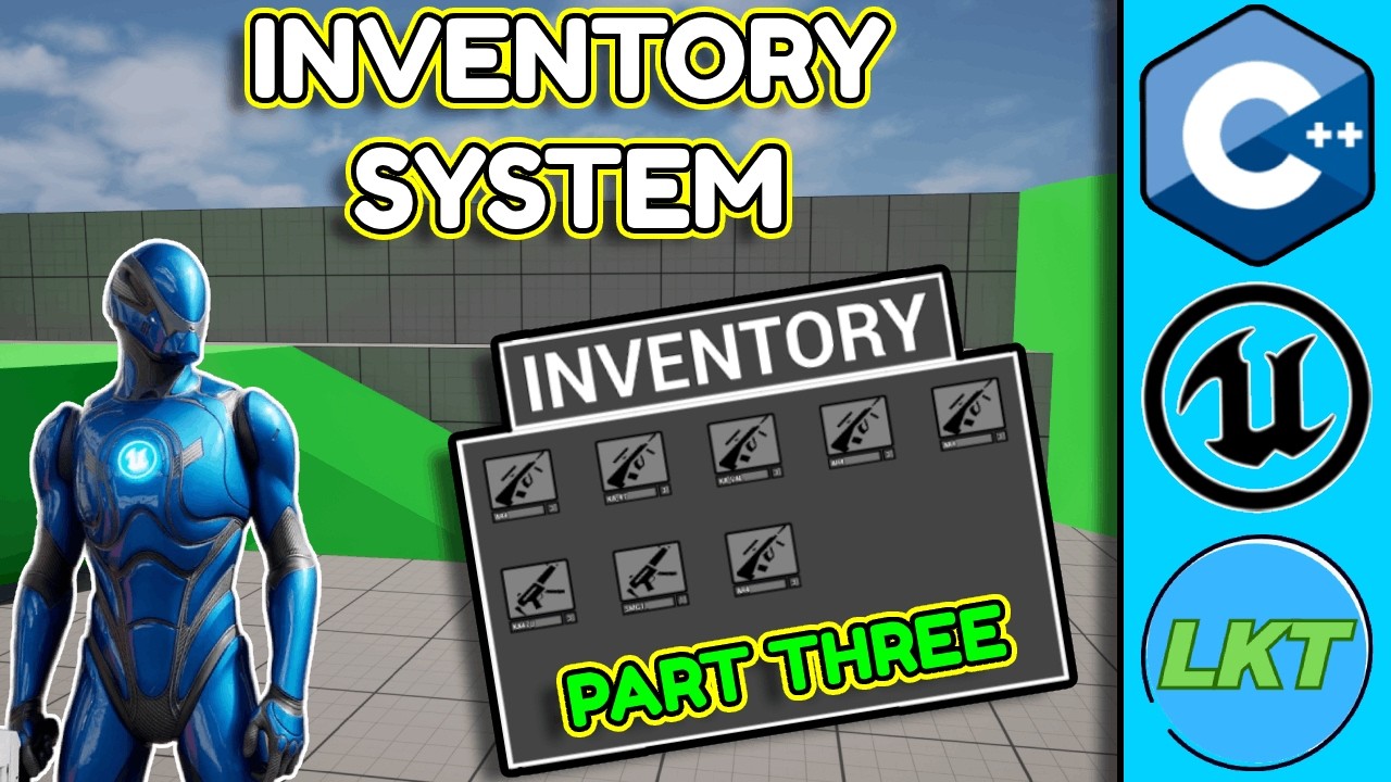 Create a Inventory System | Unreal Engine 5 C++ | Part Three - YouTube