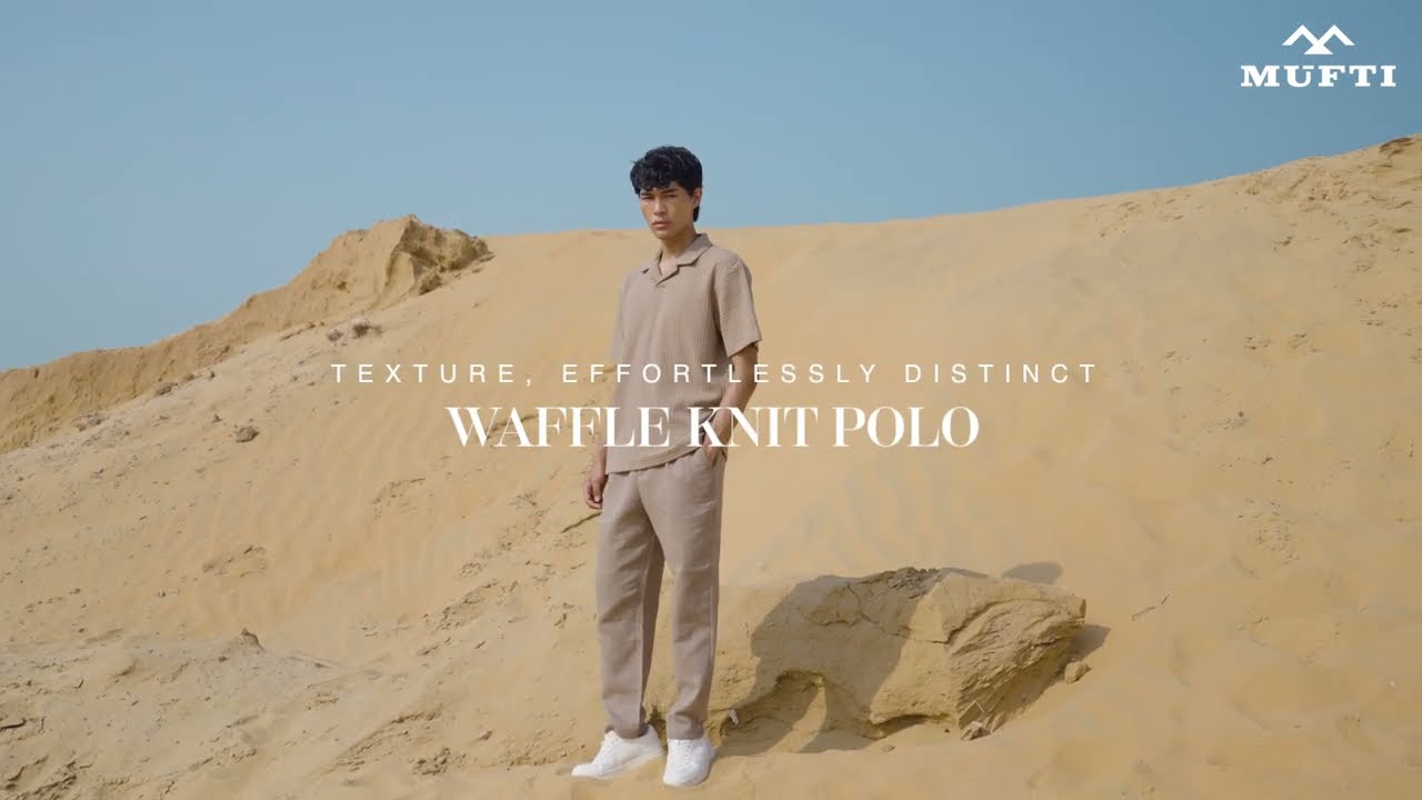 The Polo Edit | Waffle Knit Polo | Mufti