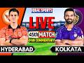 🔴LIVE: Hyderabad vs Kolkata, IPL 2026 Fan Commentary | Live Cricket Match Today | SRH vs KKR Live