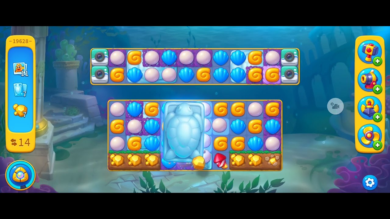 Fishdom Lv19628 (フィッシュダム レベル19628) - YouTube