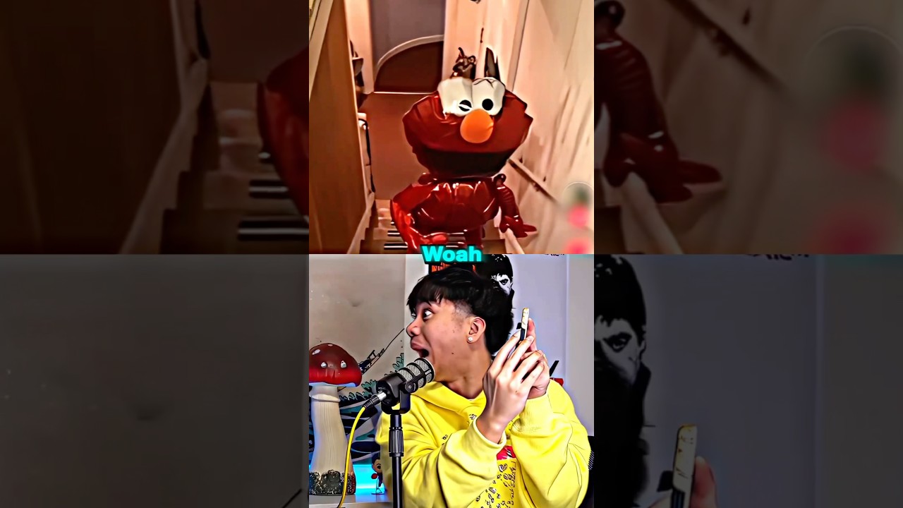 Haunted Elmo Balloon CAUGHT Walking on Camera 🤯