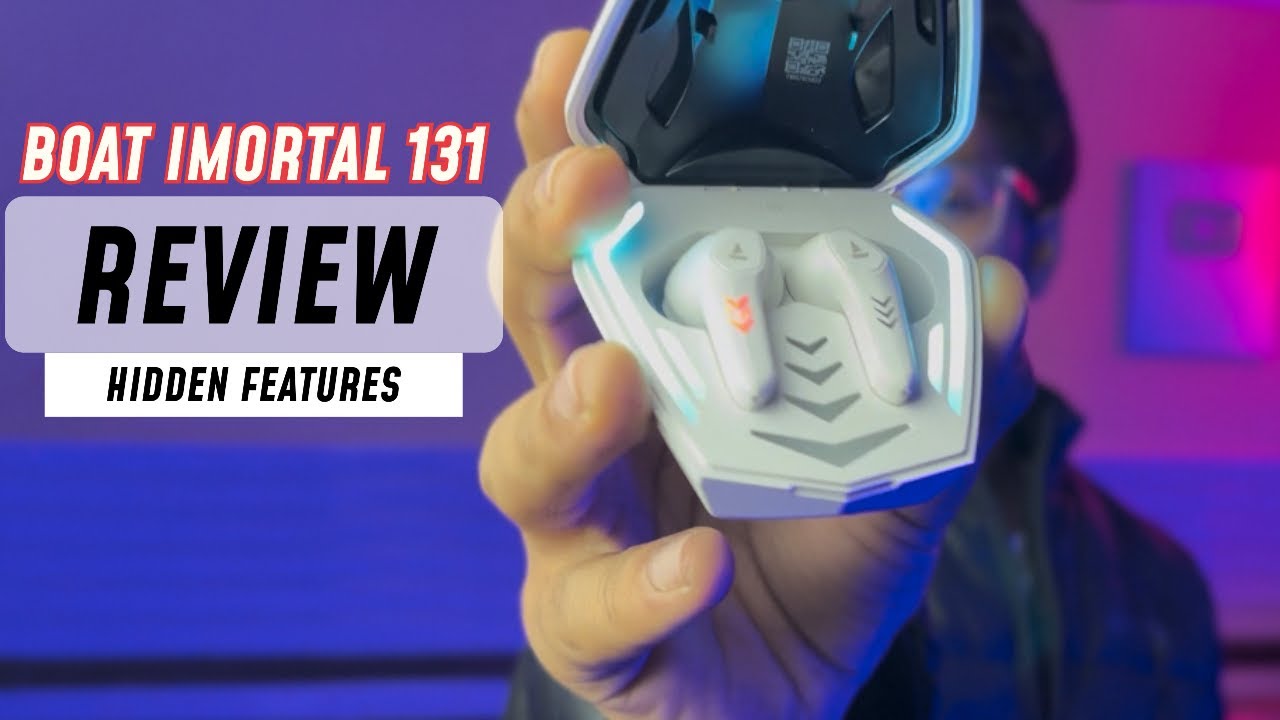 boAt Immortal 131 Review boAt Immortal 131 Hidden Features 40 Hours