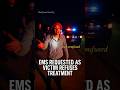 Bodycam  EMS Requested as Victim Refuses Treatment