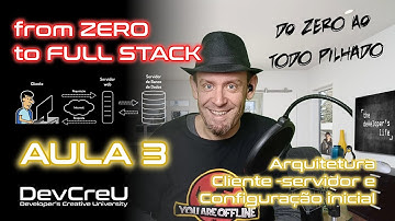 Do Zero ao Full Stack - Aula 03 - Arquitetura cliente-servidor e configuração do ambiente