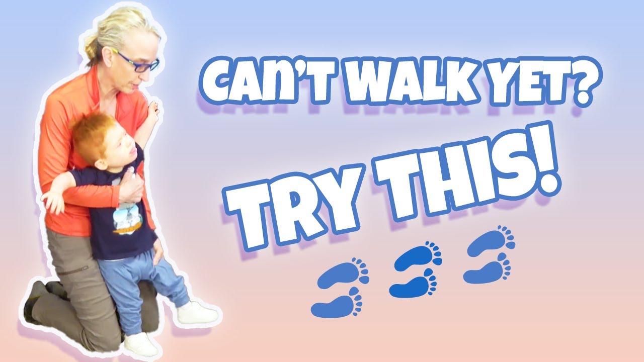 Двухлетний ребёнок ещё не ходит — вот как я помогаю начать 💙💛👣 | Детская физиотерапия №99