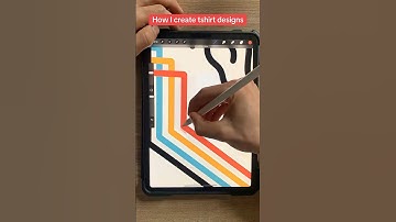 Tshirt design: CONSCIOUSNESS - drawing process | VEECTOR #procreate #abstractart  #tshirt